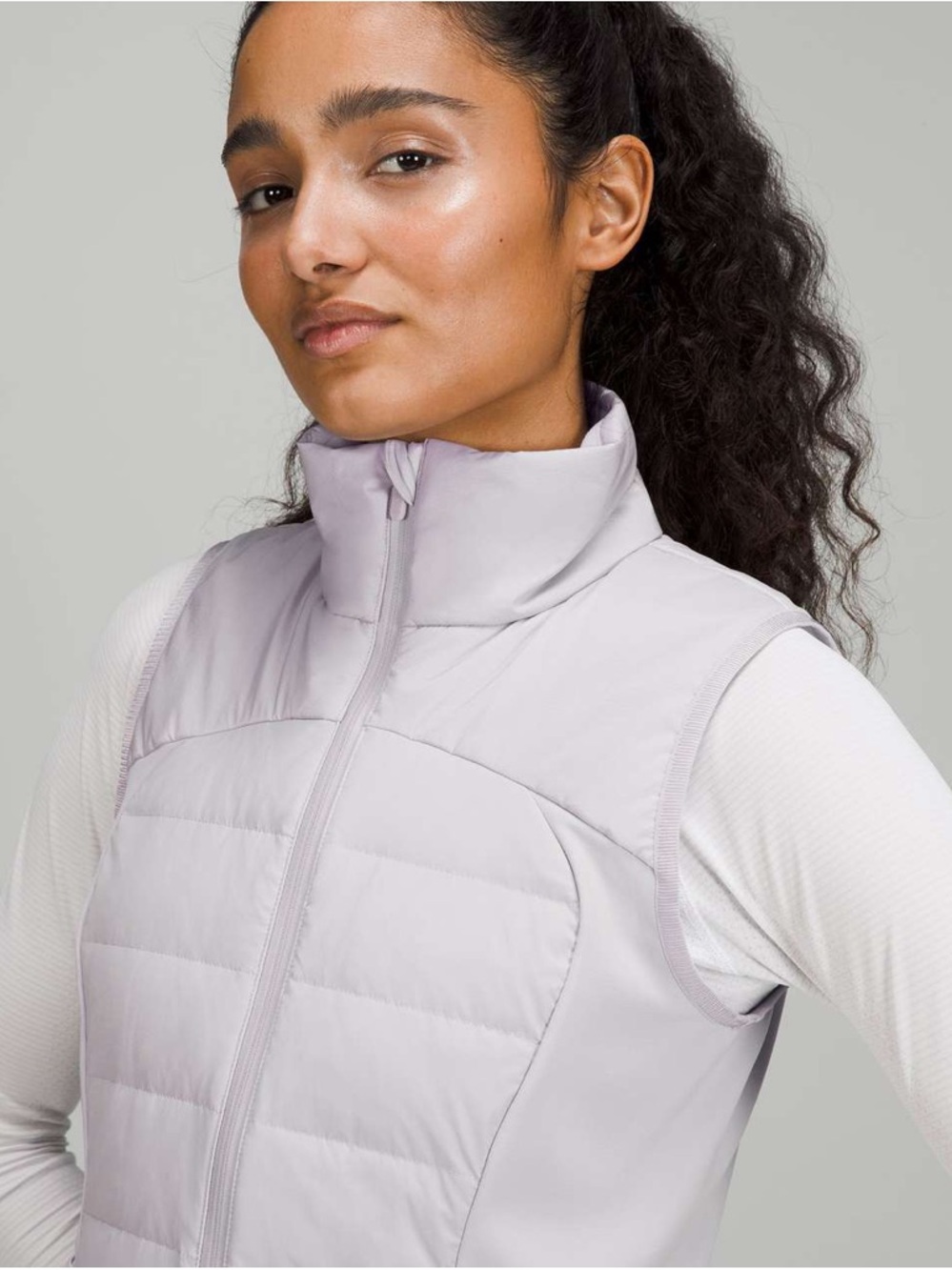 Lululemon Chrome Down for it all vest, size 8 - Picture 3 of 15